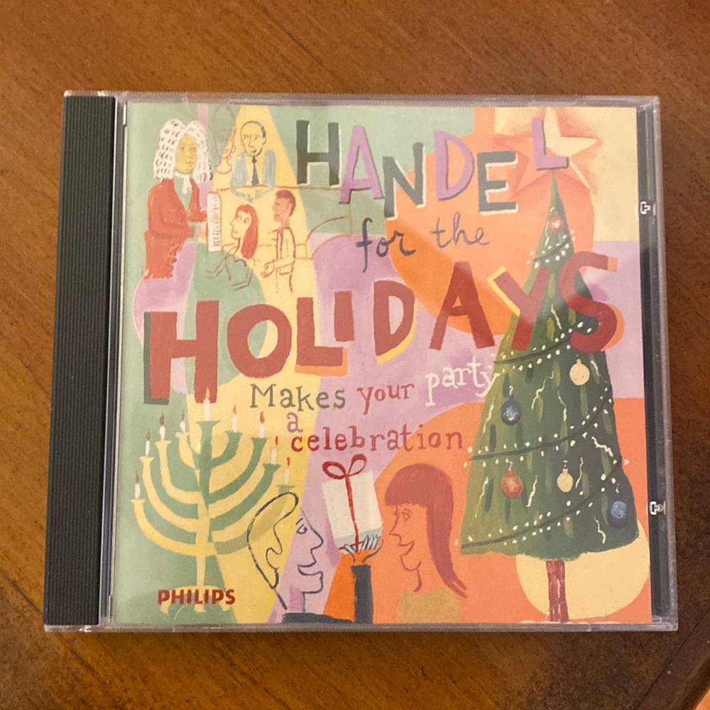 Gently worn CD Handel for the Holidays